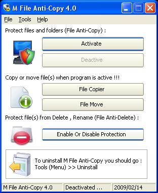 M File Anti-Copy