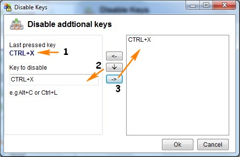 dWinLock - Disable Additional Keys