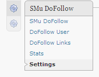 SMu DoFollow WP Plugin Settings
